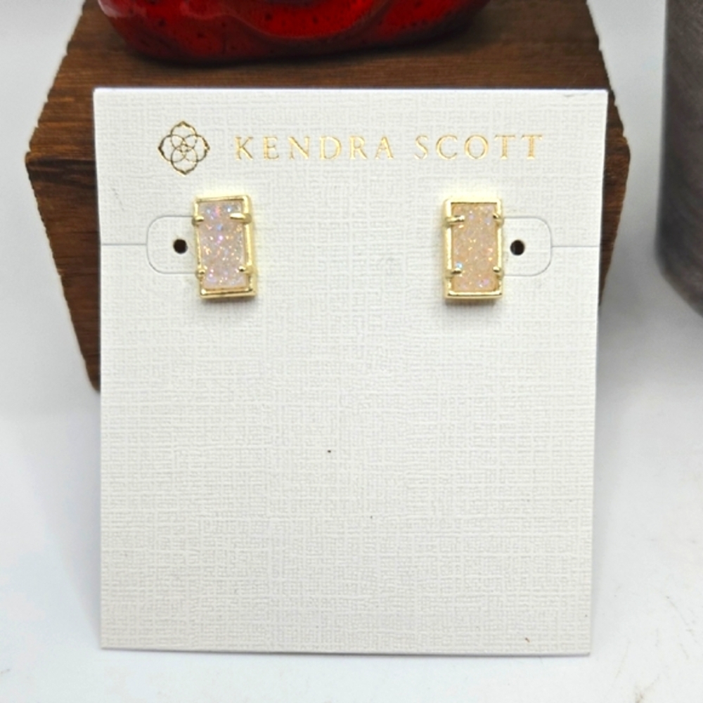 Kendra Scott Iridescent Druzy Paola Studs
